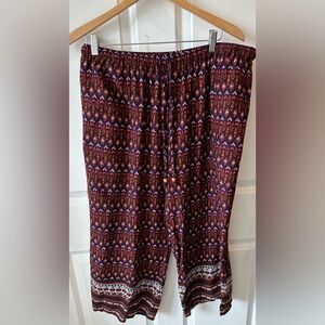 Punjammies By Sudara Capri Sleep Pants NWT